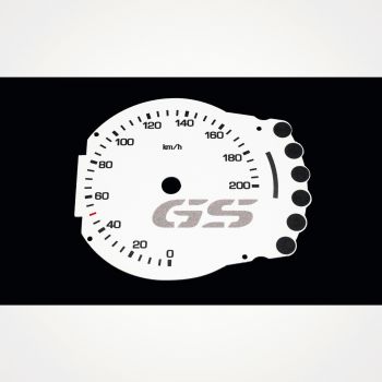 BMW G650 GS KM/H White - 1