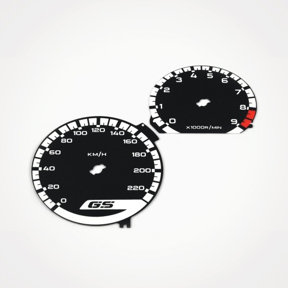 BMW R1200 GS 2004-2009 KM/H Black - 1