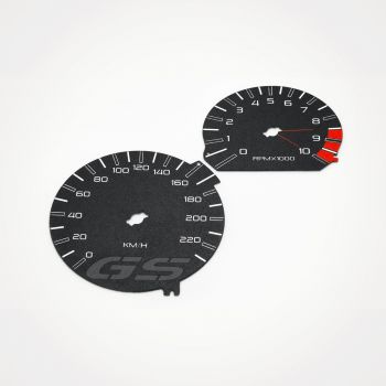 BMW R1200 GS 2010-2012 KM/H Black - 1