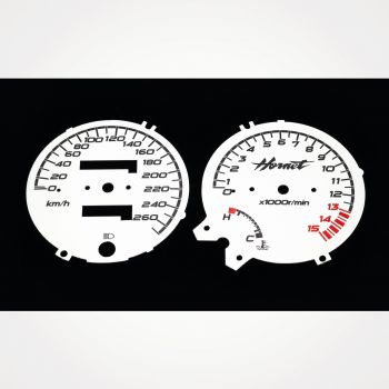 Honda CB 600 Hornet 1998-2002 KM/H White - 1