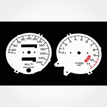 Honda CB 750 Seven Fifty KM/H White - 1