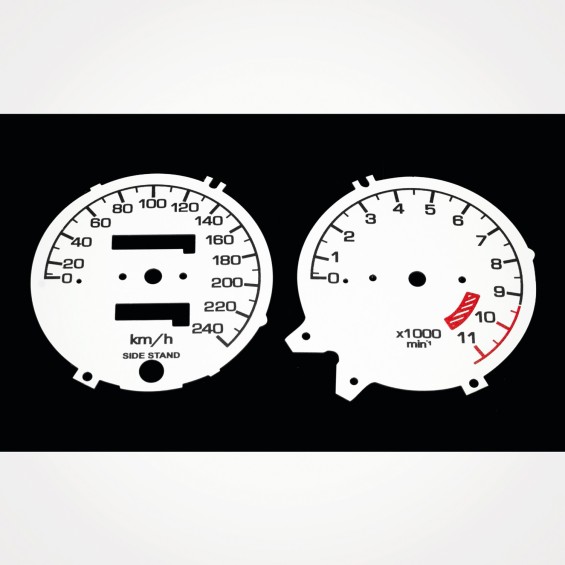 Honda CB 750 Seven Fifty KM/H White - 1