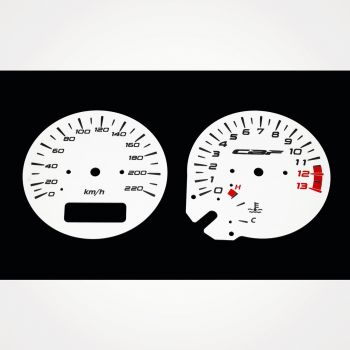 Honda CBF 600 N 2004-2007 KM/H White - 1