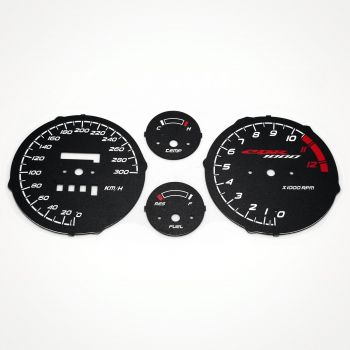 Honda CBR 1000 F SC24 DUAL 1992-1999 KM/H Black - 1