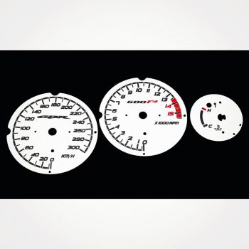 Honda CBR 600 F4 1999-2000 KM/H White - 1