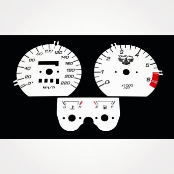 Honda GL 1500 Goldwing KM/H White - 1