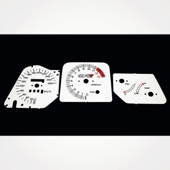 Honda VFR 750 1990-1993 RC36 I KM/H White - 1