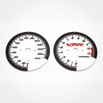 Honda VFR 800 FI RC46 1998-2001 KM/H White - 1