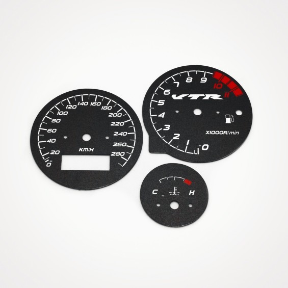 Honda VTR 1000 F 1997-2000 KM/H Black - 1