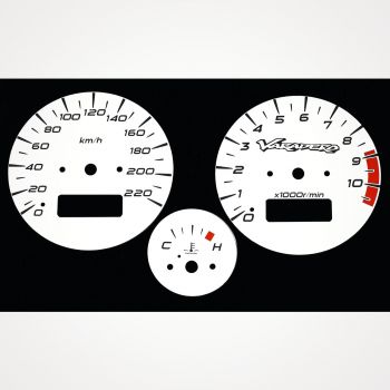 Honda XL 1000V Varadero SD01 1998-2002 KM/H White - 1