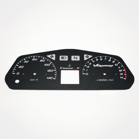 Honda XL 125 Varadero 2001-2006 KM/H Black - 1