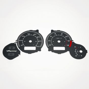 Honda XL 125 Varadero 2007-2011 KM/H Black - 1