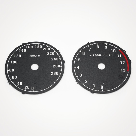 Kawasaki 1400 GTR 2007-2009 KM/H Black - 1