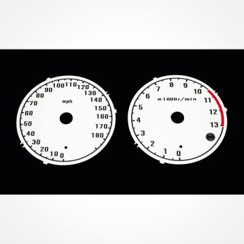 Kawasaki GTR 1400 2007-2009 MPH White - 1