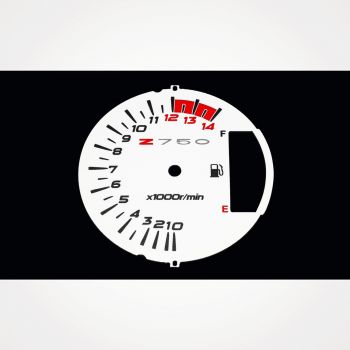 Kawasaki Z 750 2007-2012 White - 1