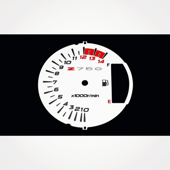 Kawasaki Z 750 2007-2012 White - 1