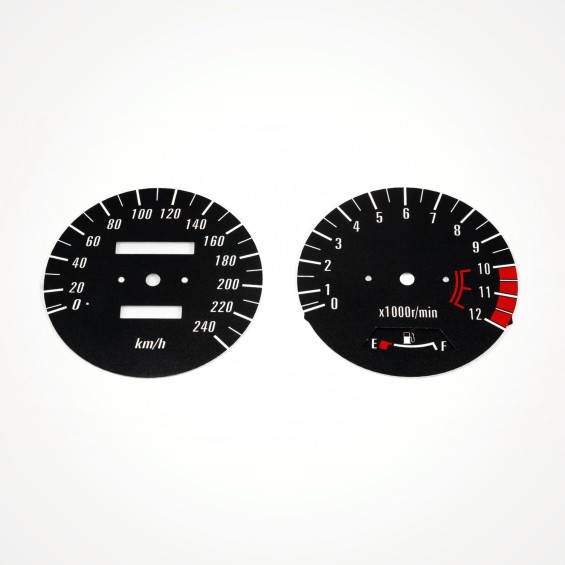 Kawasaki Zephyr ZR 750 1991-1998 KM/H Black - 1