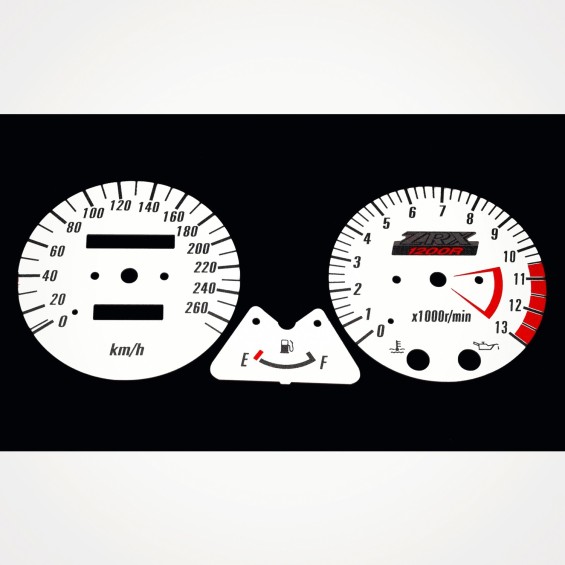 Kawasaki ZRX 1200R KM/H White - 1