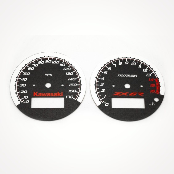 Kawasaki ZX-6R Ninja 600 1998-1999 MPH Black - 1