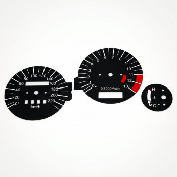 Kawasaki ZZR 500 S GPZ 500 S KM/H Black - 1