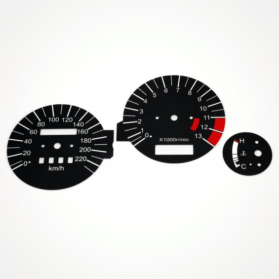 Kawasaki ZZR 500 S GPZ 500 S KM/H Black - 1