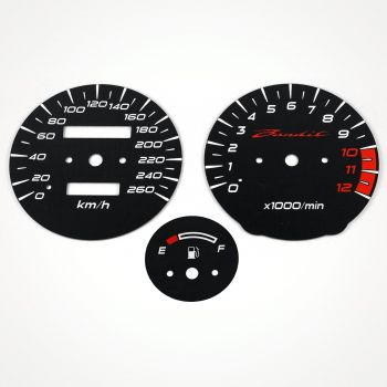 Suzuki GSF 1200 S Bandit 1996-2000 KM/H Black - 1