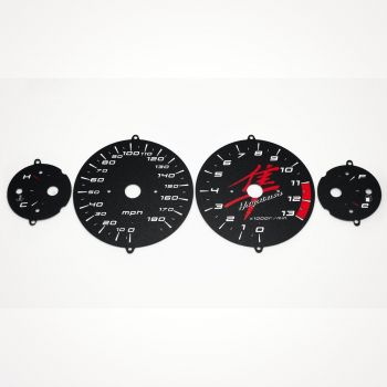 Suzuki GSX 1300 R Hayabusa 2001-2007 MPH Black - 1