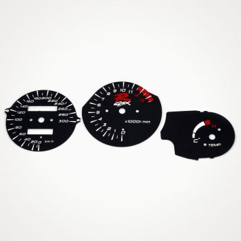 Suzuki GSX-R 1100 1993-98 KM/H Black - 1