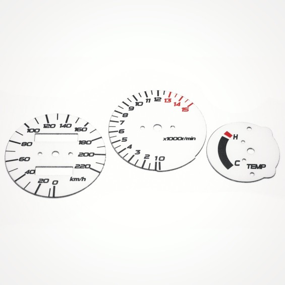 Suzuki RG 125 KM/H White - 1