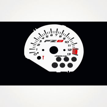 Yamaha FZ8 White - 1