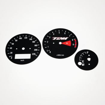 Yamaha TDM 850 1996-2001 KM/H Black - 1