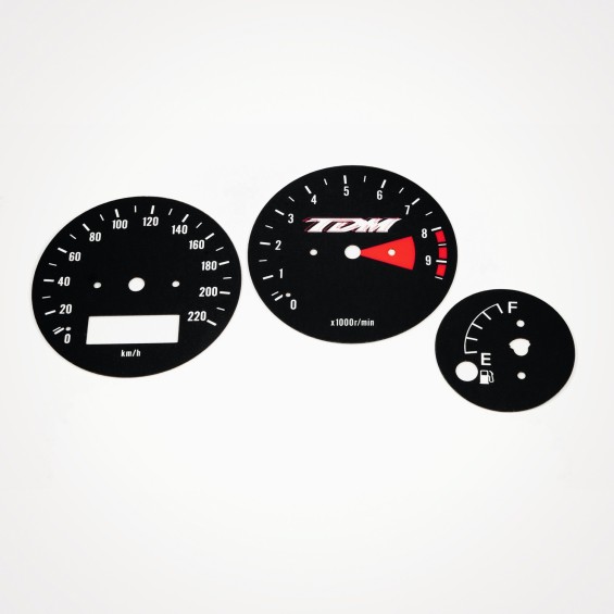 Yamaha TDM 850 1996-2001 KM/H Black - 1