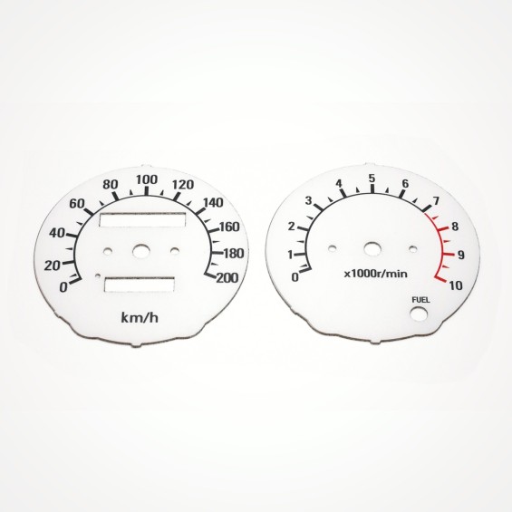 Honda CBR 600 F2 1991-1994  KM/H White