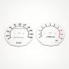 Honda CBR 600 F2 1991-1994  KM/H White