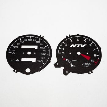 Honda NTV 650 Deauville 1992-1997 MPH Black - 1