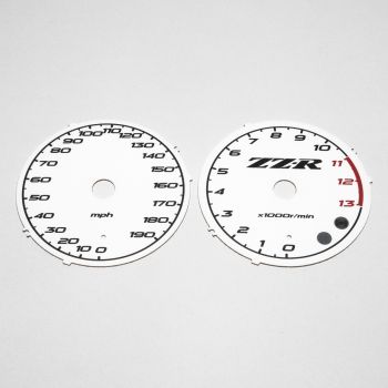 Kawasaki ZZR 1400 ABS 2006-2011 MPH White - 1