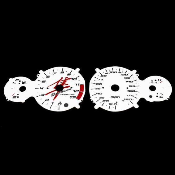 Suzuki GSX 1300 R Hayabusa 2008-2011 MPH White - 1