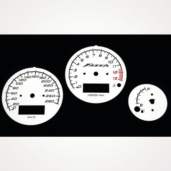 Yamaha FZS 1000 Fazer KM/H White - 1