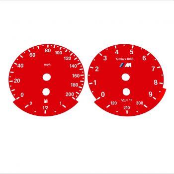 BMW E90 E92 M3 Red - Standard - 1