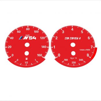 BMW E90 E92 335i 160 MPH Red - Standard - 6