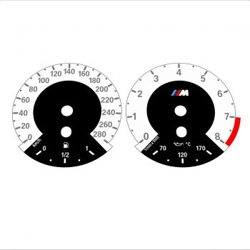 BMW E90 E92 335i 280 KM/H White - 1M Style - 18