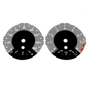 BMW E82 E87 135i 160 MPH Gray - 1M Style - 1