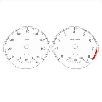 BMW E82 E87 135i 160 MPH White - Standard - 1