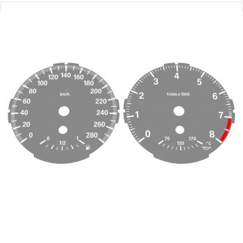 BMW E82 E87 135i 280 KM/H Gray - Standard - 1