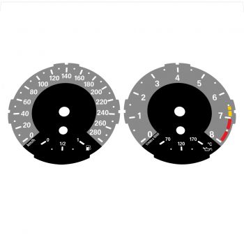 BMW E82 E87 135i 280 KM/H Gray - 1M Style - 1