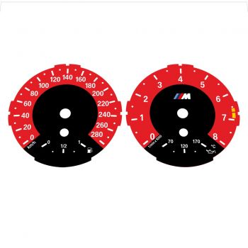 BMW E82 E87 135i 280 KM/H Red - 1M Style - 1