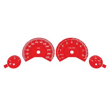 BMW F80 M3 F82 M4 KM/H Red