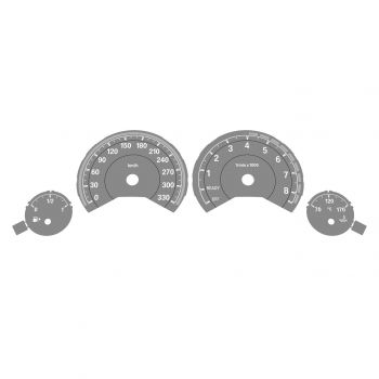 BMW F80 M3 F82 M4 KM/H Gray