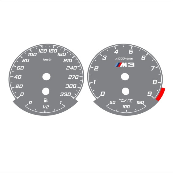 BMW E90 E92 M3 Gray - Standard - 75