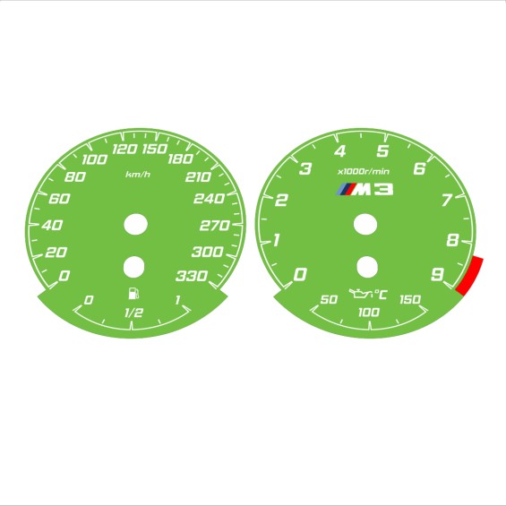 BMW E90 E92 M3 Green - Standard - 75
